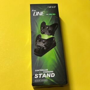 Black Controller Charging Stand for One Slim X